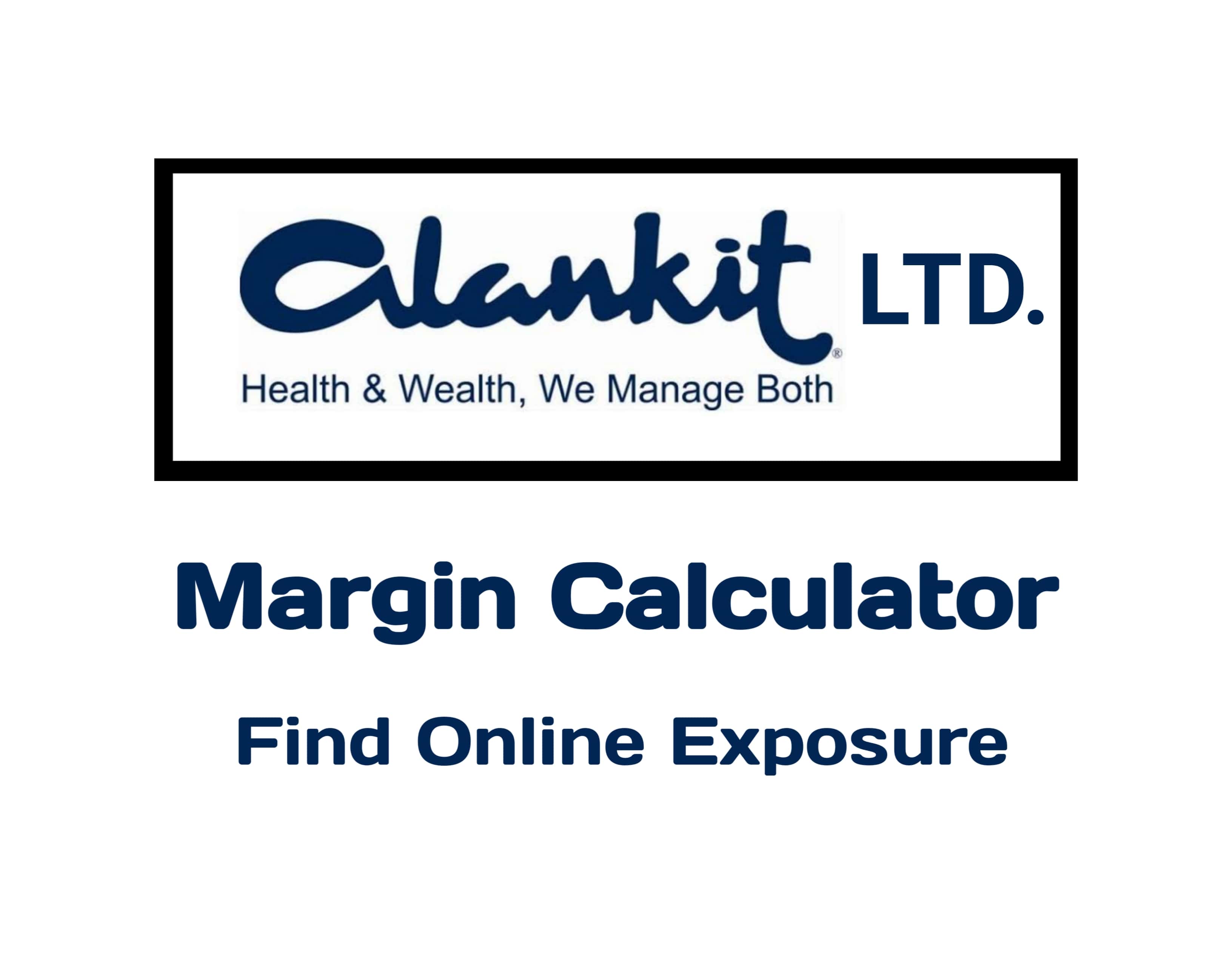 Alankit LTD Margin Calculator