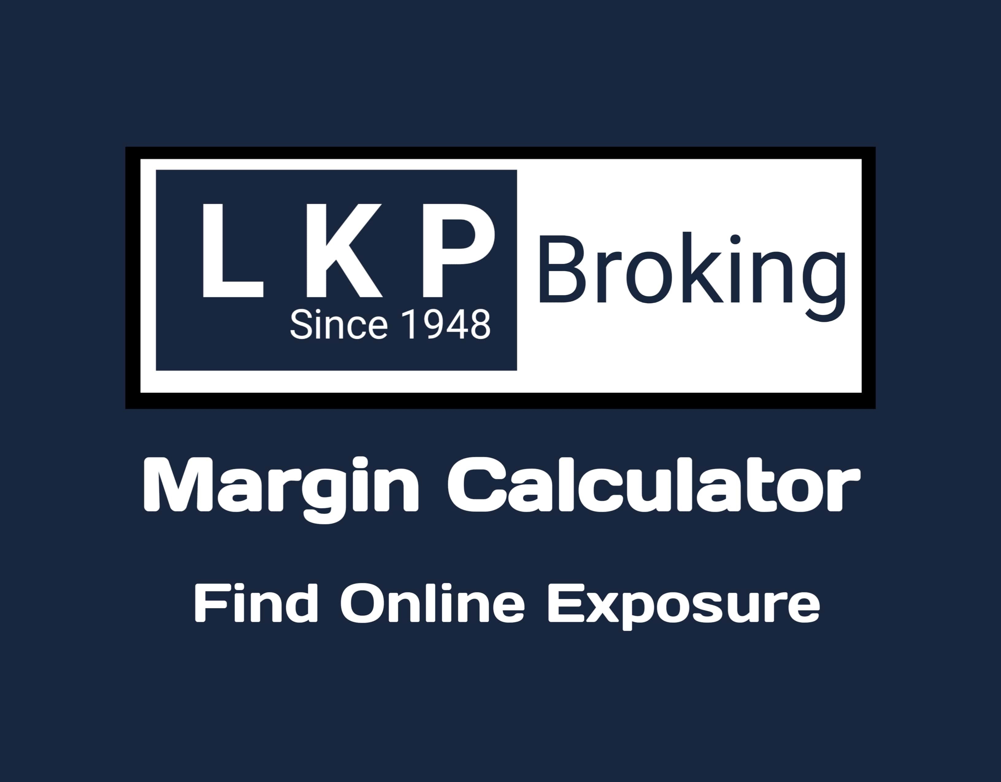 LKP Securities Margin Calculator