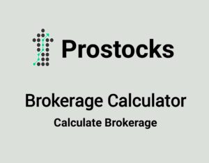 Prostocks Brokerage Calculator