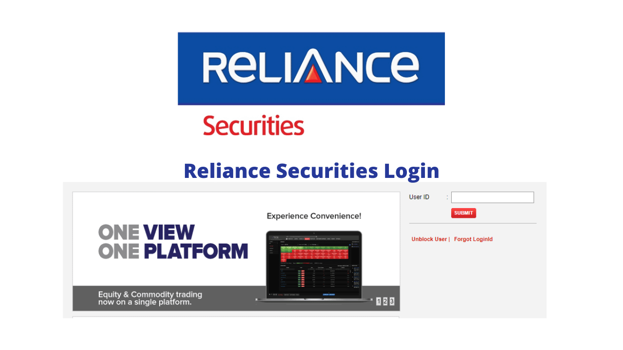 Reliance Securities Login