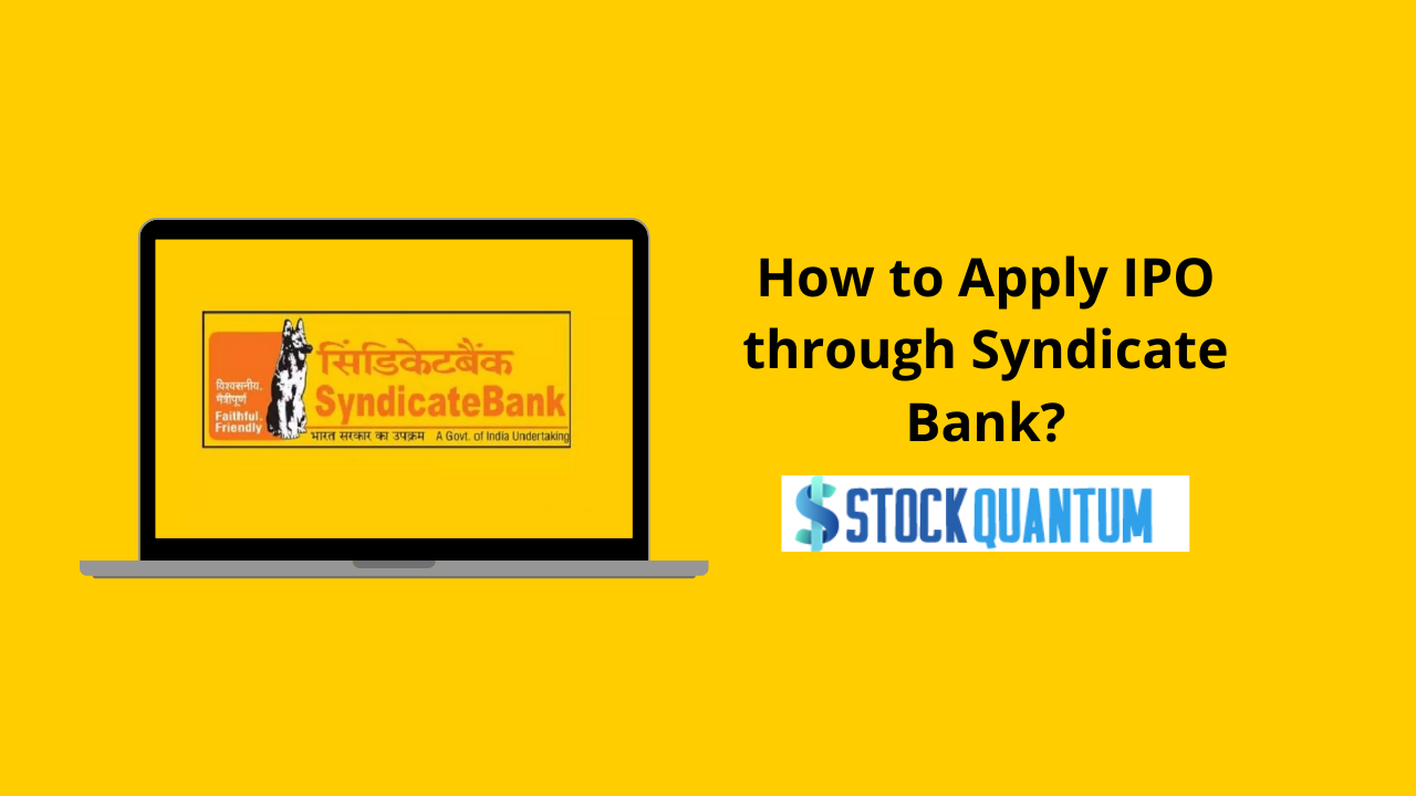 IPO through Syndicate Bank