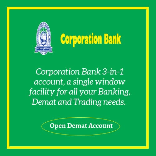 Open Corporation Bank Demat Account