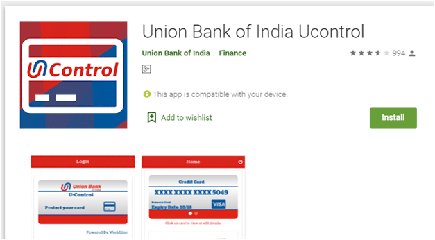 Union Bank Credit Card App Ucontrol