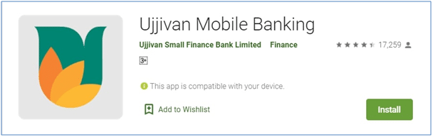 Ujjivan Small Finance Bank Mobile App