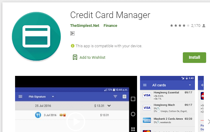 Tata Credit Card Mobile App
